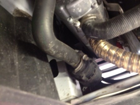 udstøning fra oliefyr i c1 evie