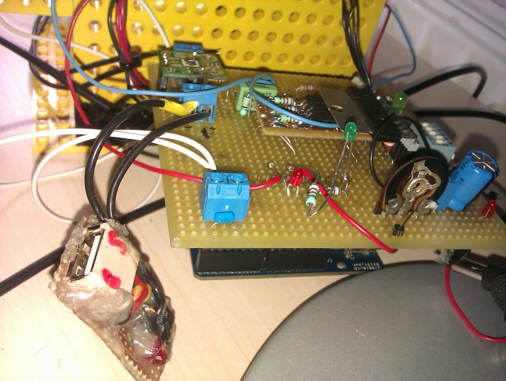 arduino med ethernetshield som solartracker