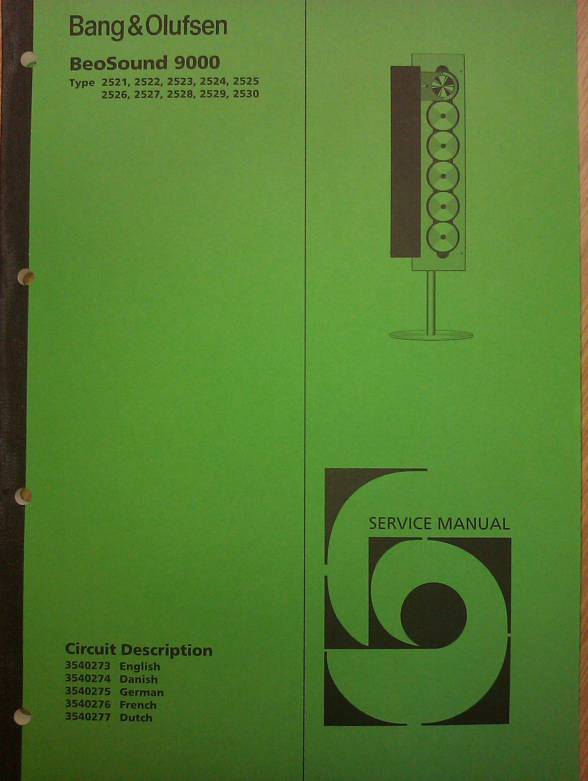 servive manual beosound 9000 – TechMind beta